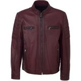 Tergan E23BDM310545-R4X Bordo Hakiki Deri Erkek Mont