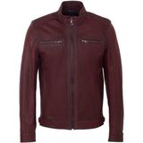 Tergan E23KDM310542-R4X Bordo Hakiki Erkek Deri Mont