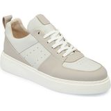 Tergan Gri Hakiki Deri Erkek Sneaker - E25I1AY57284-B43 - Gri-B43