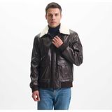 Tergan Kahve Hakiki Deri Erkek Hakiki Deri Kaban - E24KDM310589-Q4Q - Kahverengi_Q4Q - S