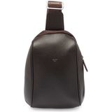 Tergan Kahve Hakiki Deri Unisex Çapraz Askılı Çanta - S1AC00021511-A42 - Kahverengi_A42