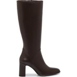 Tergan Kahverengi Hakiki Deri Kadın Çizme - K25K1CM68278-A24 - Kahverengi_A24