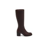 Tergan Kahverengi Hakiki Deri Kadın Çizme - K25K1CM68331-A24