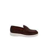 Tergan Kahverengi Hakiki Süet Deri Erkek Loafer - E24I1AY56785-B85