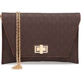 Tergan Kahverengi Print Kadın Çapraz Askılı Çanta - S26Y1PR09187-R9C - Kahverengi_R9C