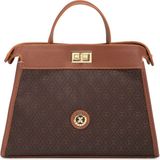 Tergan Kahverengi Print Kadın Çapraz Askılı Çanta - S26Y1PR09199-R9C - Kahverengi_R9C