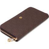 Tergan Kahverengi Print Kadın Cüzdan - S1CB00055823-R1P - Kahverengi_R1P
