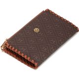 Tergan Kahverengi Print Kadın Cüzdan - S1CB00055828-R9C - Kahverengi_R9C