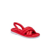 Tergan Kırmızı Hakiki Deri Kadın Sandalet - K24y1sn67414-a30
