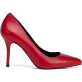 Tergan Kırmızı Hakiki Deri Kadın Stiletto - K25S1AY68380-A30 - Kırmızı_A30