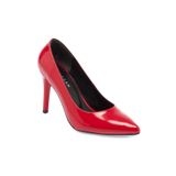 Tergan Kırmızı Vegan Kadın Stiletto - -Q8R K24I1AY67394
