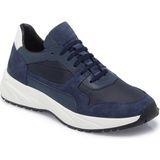 Tergan Lacivert Deri-Tekstil Erkek Sneaker - E24I1AY56712-D44 - Lacivert-D44