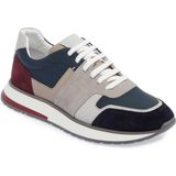 Tergan Lacivert Hakiki Deri Erkek Sneaker - E24I1AY56735-D44 - Lacivert-D44