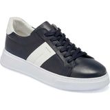 Tergan Lacivert Hakiki Deri Erkek Sneaker - E24I1AY56840-A31 - Lacivert_A31