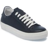 Tergan Lacivert Hakiki Deri Kadın Sneaker - K25S1AY68368-A31 - Lacivert_A31