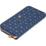 Tergan Lacivert Print Kadın Cüzdan - S1CB00055823-T1F - Lacivert_T1F