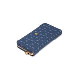 Tergan Lacivert Print Kadın Cüzdan - S1CB00055823-T1F