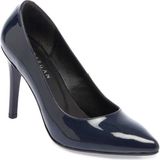 Tergan Lacivert Vegan Kadın Stiletto - K24I1AY67394-Q4W - Lacivert-Q4W
