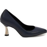 Tergan Lacivert Vegan Kadın Stiletto - K25S1AY68545-Q4H - Lacivert-Q4H