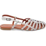 Tergan Lame Hakiki Deri Kadın Sandalet - K25Y1SN67954-L9L - Lame_L9L