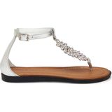 Tergan Lame Hakiki Deri Kadın Sandalet - K25Y1SN68217-L9L - Lame_L9L