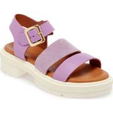 Tergan Lila Hakiki Deri Kadın Sandalet - K24Y1SN67261-S1T - Lila_S1T