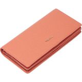 Tergan Pembe Hakiki Deri Kadın Cüzdan - S1CB00005685-D0J - Turuncu_D0J