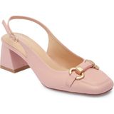 Tergan Pembe Hakiki Deri Kadın Topuklu Ayakkabı - K25Y1AY67802-A60 - Pembe_A60