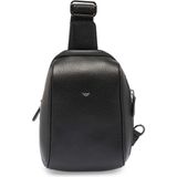 Tergan S1AC00021511-A41 Deri Unisex Çapraz Askılı Çanta - Siyah