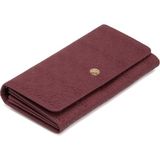 Tergan S1CB00005787-M71 Bordo Deri Kadın Cüzdanı