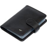 Tergan S1KK00001210-B06 Siyah Hakiki Deri Unisex Kredi Kartlık Düz Tasarım 10x7 cm Günlük Kullanım İçin - Siyah_B06