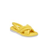 Tergan Sarı Hakiki Deri Kadın Sandalet - K24y1sn67414-j63