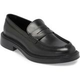 Tergan Siyah Hakiki Deri Erkek Loafer - E24S1AY57041-A43 - Siyah-A43