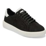 Tergan Siyah Hakiki Deri Erkek Sneaker - E24I1AY56844-A23 - Siyah_A23