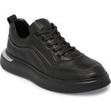Tergan Siyah Hakiki Deri Erkek Sneaker - E25I1AY57276-A23