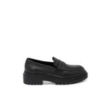 Tergan Siyah Hakiki Deri Kadın Loafer - K25S1AY68301-A23