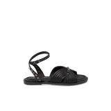 Tergan Siyah Hakiki Deri Kadın Sandalet - K25Y1SN67783-A23