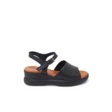 Tergan Siyah Hakiki Deri Kadın Sandalet - K25Y1SN67868-A23
