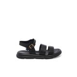 Tergan Siyah Hakiki Deri Kadın Sandalet - K25Y1SN67892-A23