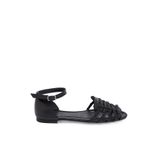 Tergan Siyah Hakiki Deri Kadın Sandalet - K25Y1SN67955-A23