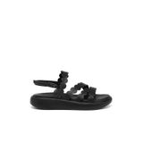 Tergan Siyah Hakiki Deri Kadın Sandalet - K25Y1SN68108-A23