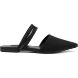 Tergan Siyah Tekstil Kadın Terlik - K25Y1TR68003-B1P - B1P-Siyah