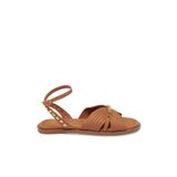 Tergan Taba Hakiki Deri Kadın Sandalet - K25Y1SN67783-A29