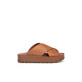 Tergan Taba Hakiki Deri Kadın Terlik - K4METR068706-L8R