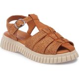 Tergan Taba Hasır - Deri Kadın Sandalet - K25Y1SN67865-A29 - Taba_A29