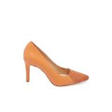 Tergan Turuncu Hakiki Deri Kadın Stiletto - K24I1AY67174-T6S