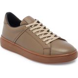 Tergan Vizon Hakiki Deri Erkek Sneaker - E25I1AY57292-A44 - Vizon-A44