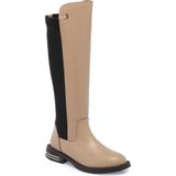 Tergan Vizon Hakiki Deri Kadın Klasik Çizme - K24K1CM67660-A44 - Vizon_A44