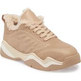 Tergan Vizon Hakiki Deri Kadın Sneaker - K24S1AY67536-A84 - Vizon-A84