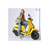 Tergan Yeşil Hakiki Süet Deri Kadın Loafer - K25I1AY67908-S2R